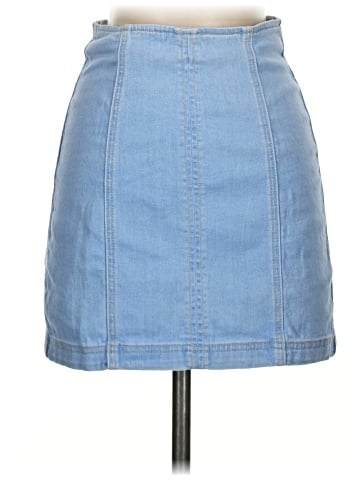 Unbranded Denim Skirt (view 1)