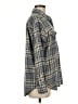 Old Navy 100% Cotton Plaid Gray Long Sleeve Button-Down Shirt Size M - photo 4