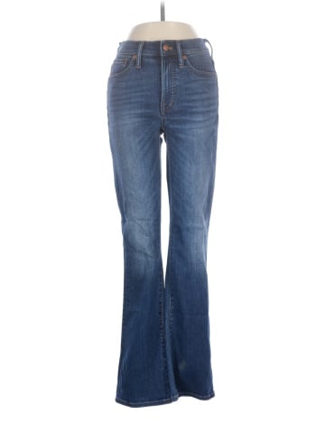 Madewell Tall Cali Demi-Boot Jeans in Danny Wash: TENCEL&trade; Denim Edition (view 1)
