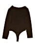 REORIA Brown Long Sleeve Top Size XL - photo 2