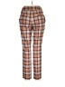 Cato Plaid Brown Casual Pants Size 10 - photo 2