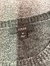 J.Crew Metallic Silver Pullover Sweater Size M - photo 7