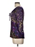 Versace Collection Purple 3/4 Sleeve Top Size EU 42 / US 12 - photo 5