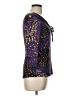 Versace Collection Purple 3/4 Sleeve Top Size EU 42 / US 12 - photo 4