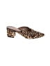 Halogen Animal Print Brown Mule/Clog Size 5 - photo 1