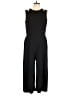 Gabby Skye Solid Black Jumpsuit Size 14 - photo 1