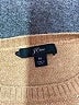 J.Crew Metallic Tan Pullover Sweater Size M - photo 7