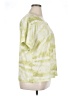 Chico's Tie-dye Green Short Sleeve T-Shirt Size XL - photo 4
