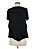 The Pyramid Collection Black Short Sleeve Blouse Size M - photo 2