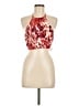 En Creme 100% Rayon Red Sleeveless Blouse Size M - photo 1