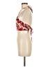 En Creme 100% Rayon Red Sleeveless Blouse Size M - photo 5