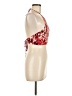 En Creme 100% Rayon Red Sleeveless Blouse Size M - photo 4