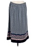 Christopher & Banks Print Blue Casual Skirt Size M - photo 2