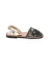 Minorquines Silver Sandals Size EU 38 - photo 1