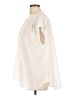Lou & Grey Ivory Short Sleeve Blouse Size L - photo 5