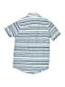 Gymboree Stripes Blue Short Sleeve Button-Down Shirt Size 10 - photo 2
