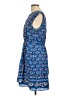 J.Crew Paisley Blue Casual Dress Size 10 - photo 5