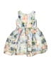 Jona Michelle 100% Polyester Floral Blue Dress Size 5 - photo 2