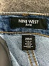 Nine West Solid Blue Jeans Size 20 - photo 4