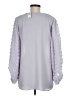 Staccato 100% Polyester Gray 3/4 Sleeve Blouse Size M - photo 2