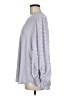 Staccato 100% Polyester Gray 3/4 Sleeve Blouse Size M - photo 5