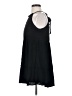 Blue Rain Solid Black Casual Dress Size S - photo 5
