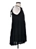 Blue Rain Solid Black Casual Dress Size S - photo 4