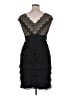 DressBarn 100% Polyester Black Cocktail Dress Size 14 - photo 2