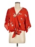Lovestitch 100% Polyester Red Kimono Size M - photo 1