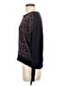 J.Crew 100% Silk Animal Print Black Silk Pullover Sweater Size S - photo 5