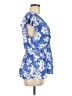 Pleione 100% Polyester Blue Sleeveless Blouse Size M - photo 4