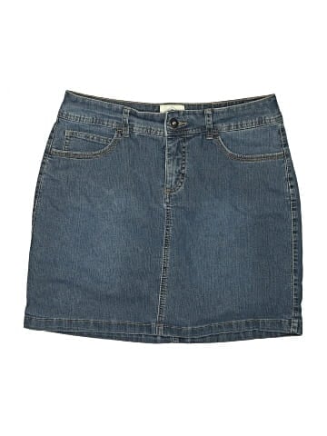 St. John's Bay Denim Skirt (view 1)