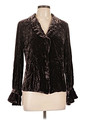 Dana Buchman Long Sleeve Blouse (view 1)
