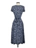 Sandra Darren Polka Dots Blue Casual Dress Size 4 - photo 2