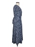 Sandra Darren Polka Dots Blue Casual Dress Size 4 - photo 4