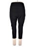 Pop Fit Solid Black Active Pants Size 4Xl - photo 2