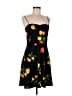 Socialite Tropical Black Cocktail Dress Size M - photo 1
