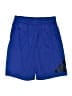 Adidas 100% Polyester Solid Blue Athletic Shorts Size XL - photo 1
