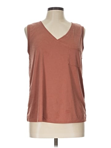 Green Envelope Sleeveless T-Shirt (view 1)