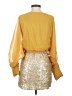Xtaren 100% Polyester Gold Cocktail Dress Size S (estimated) - photo 2