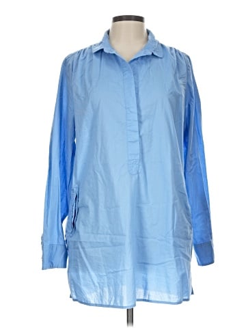 J.Crew Factory Store Long Sleeve Polo (view 1)