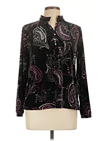 Charter Club Long Sleeve Blouse (view 1)