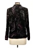 Charter Club Paisley Black Long Sleeve Blouse Size L (petite) - photo 2