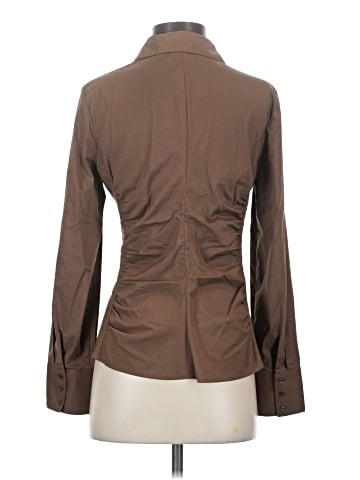 Express Design Studio Long Sleeve Blouse (view 2)