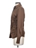 Express Design Studio Brown Long Sleeve Blouse Size S - photo 5