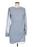 Lulus 100% Polyester Blue Casual Dress Size L - photo 1