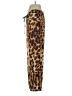 Natori 100% Polyester Animal Print Brown Casual Pants Size XS - photo 5