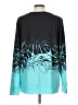 Unbranded Teal Long Sleeve T-Shirt Size L - photo 2