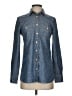 J.Crew 100% Cotton Blue Long Sleeve Button-Down Shirt Size 2 - photo 1