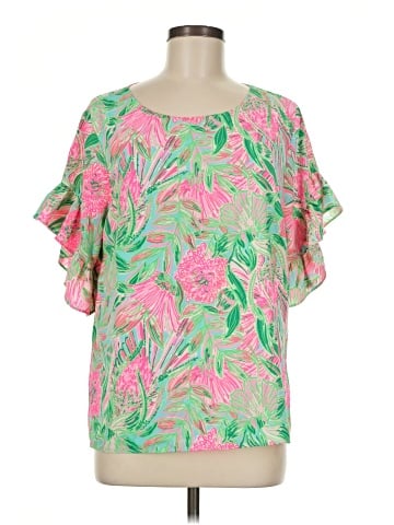 Lilly Pulitzer Short Sleeve Blouse (view 1)